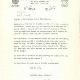 Blacktown Art & Crafts Group Settlers Weekend, 1988