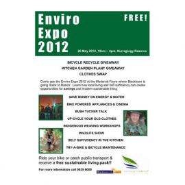 Enviro Expo, Nurragingy Reserve, 2012