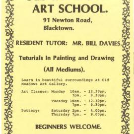 Old Meadows Art School, Blacktown
