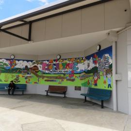 Mural at Riverstone Village, Riverstone