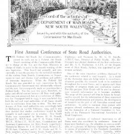 Department of Main Roads Journal (Milepost Article), 1934