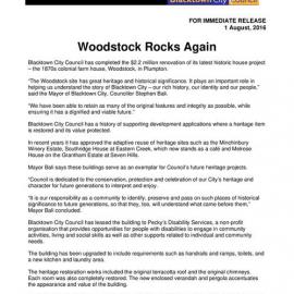 Official Opening Woodstock House,  Plumpton, 2016