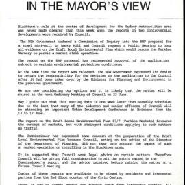  BHP Mini Steel Mill Update, May 1988