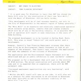 BHP Comes to Blacktown, 1987