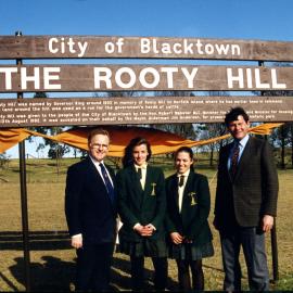 The Rooty Hill, Official handover