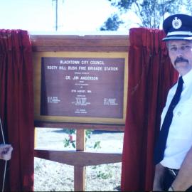 Rooty Hill Bush Fire Brigade Station, Official opening, 1994