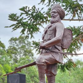 'Unknown Sikh Soldier' statue, Glenwood