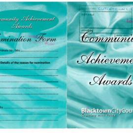 Blacktown City Council Community Achievement Awards, 