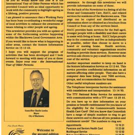 Blacktown City Council International Year of Older Persons (IYOP News), No 2