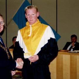 Swimmer Brendan Roser at Blacktown Civic Centre