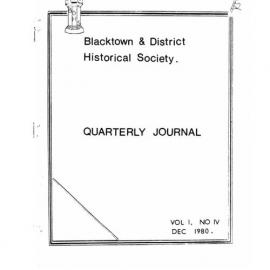 Quarterly Journal, December 1980