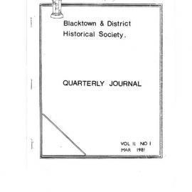 Quarterly Journal, March 1981