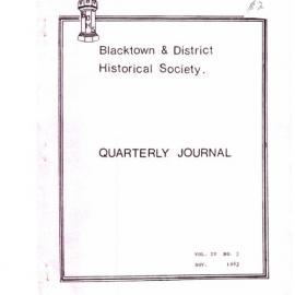Quarterly Journal, November 1983