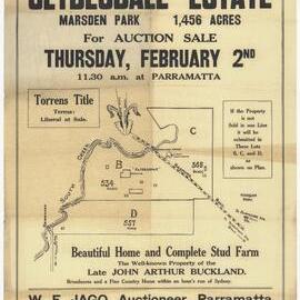 Clydesdale Estate, Marsden Park, 1933