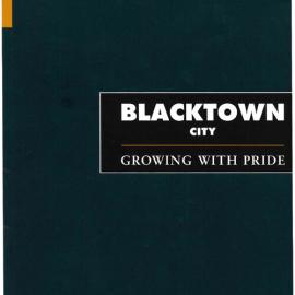 Blacktown City - Growing with Pride Booklet, 2001