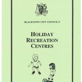 Blacktown City Council's Holiday Recreation Centres, n.d.