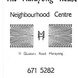 The Marayong House Neighbourhood Centre Leaflet, c1980