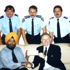 Cheque presentation