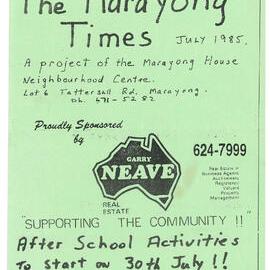 The Marayong Times, July 1985