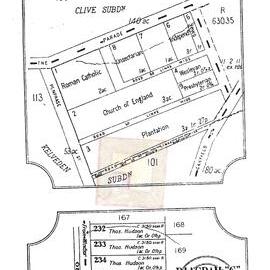 Riverstone Cemetery Plan, (date unknown)
