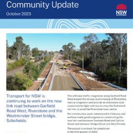 Denmark Link Road Community Update, October 2023