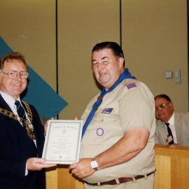 Scout presentation at Blacktown City Council Chambers