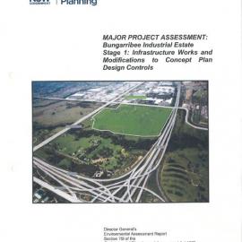 Major Project Assessment: Bungarribee Industrial Estate Stage 1: Infrastructure Works and Modification to Concept Plan Design Controls, 2011