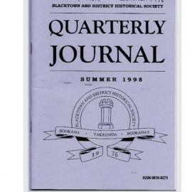 The Quarterly Journal, Summer 1998