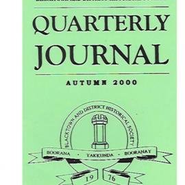 Quarterly Journal, Autumn 2000