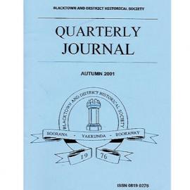 Quarterly Journal, Autumn 2001