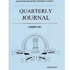 Quarterly Journal, Summer 2001