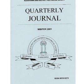 Quarterly Journal, Winter 2001