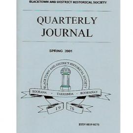 Quarterly Journal, Spring 2001