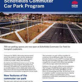 Schofields Commuter Carpark Completion, November 2022