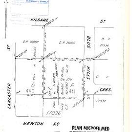 Blacktown West Public School Plan, 1955-1958