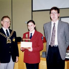Band presentations at Blacktown City Council Chambers