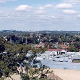 View looking South from Blacktown CBD