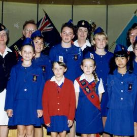 Girls brigade at Blacktown Civic Centre, Blacktown