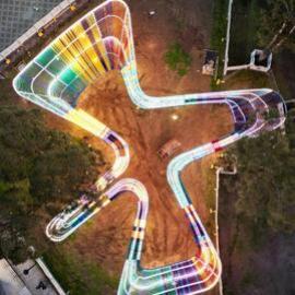 Construction of Dawson Mall, Mount Druitt