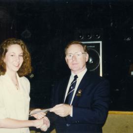 Award presentation at Bowman Hall, Blacktown