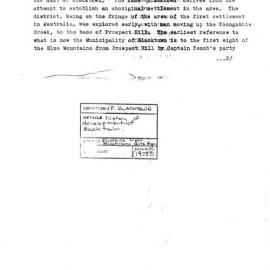 The History of Blacktown's Development, 1975