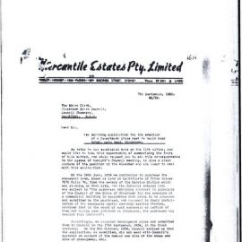 Piccadilly Centre Blacktown, Building Application, 1960