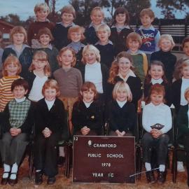 Crawford Public School, 1978 Class 1C