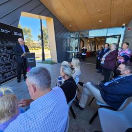 Marsden Park Temporary Library, Marsden Park - Official opening