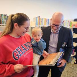 Marsden Park Temporary Library, Marsden Park - Official opening