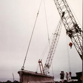 Construction of Davis Overpass, Rooty Hill