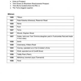 Dairies and Milkmen in Blacktown