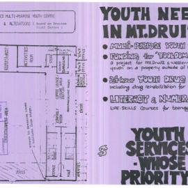 Proposed Multi-purpose Youth Centre, Mount Druitt, c1980s