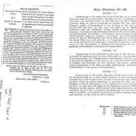 Proclamation of Temporary Council for Shire of Blacktown NSW Govt. Gazette 16.5.1906