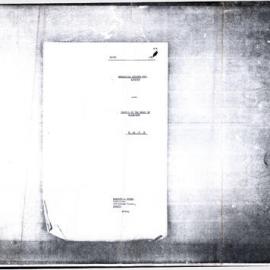 Proposed Erection of Overhead Pedestrian Bridge, Main Street, Blacktown, 1961 